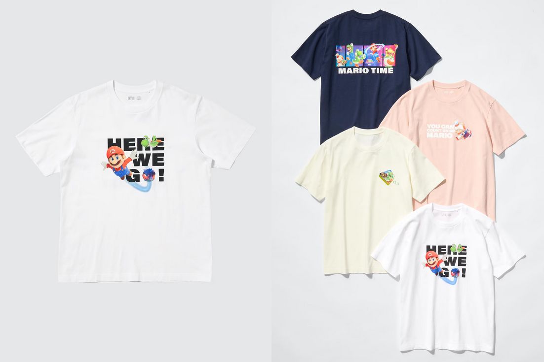 NerdyDeals247's tweet photo. Endlich im Verkauf – let's a go! Die #SuperMario Galaxy Kollektion von UNIQLO mit vier Motiven für Erwachsene und vier Motiven für Kids. Greift schnell zu, bevor die UT Kollektion ausverkauft ist.

Zu UNIQLO:
https://t.co/zfbsaMoK2p

Affiliate-Link. #Werbung https://t.co/NchslZWpRz