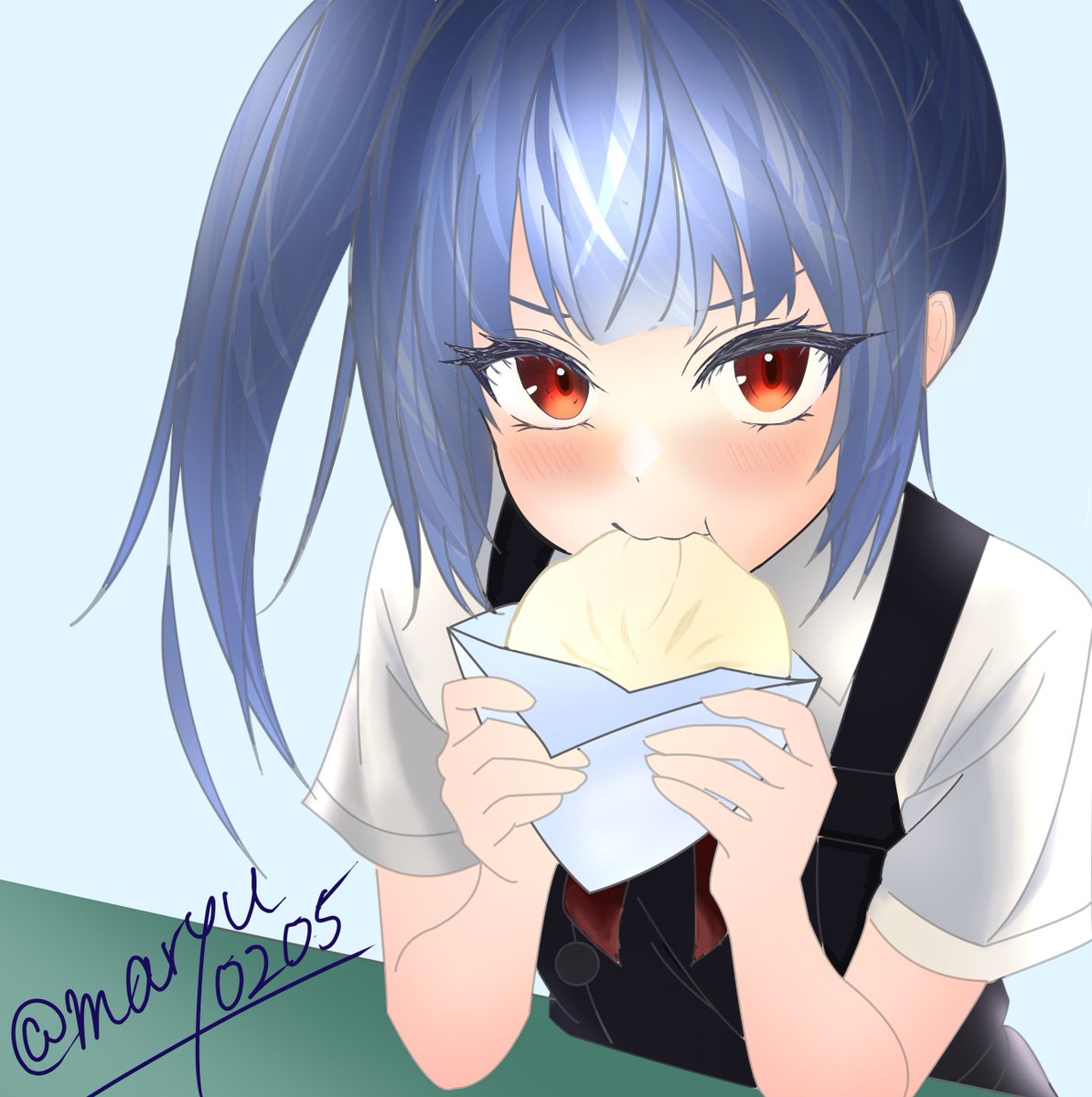 まるまる@筆遅 tweet media