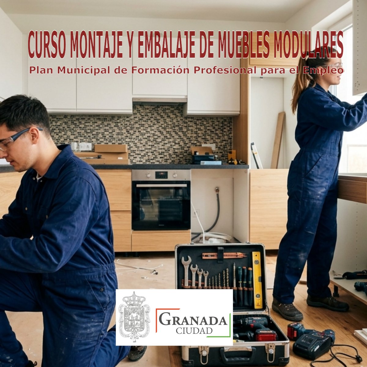 mentorgranada's tweet photo. 🛠️ ¿Buscas empleo en #Granada? Abierto el plazo para el curso de Montaje y Embalaje de Muebles Modulares.

💶 Incluye ayuda económica por asistencia. 🗓️ Plazo: 16 de marzo al 16 de abril. 📍 228 horas de formación teórica y práctica.
Toda la info aquí 👇
https://t.co/7YAfLkhGX4 https://t.co/TTt2bckQYl