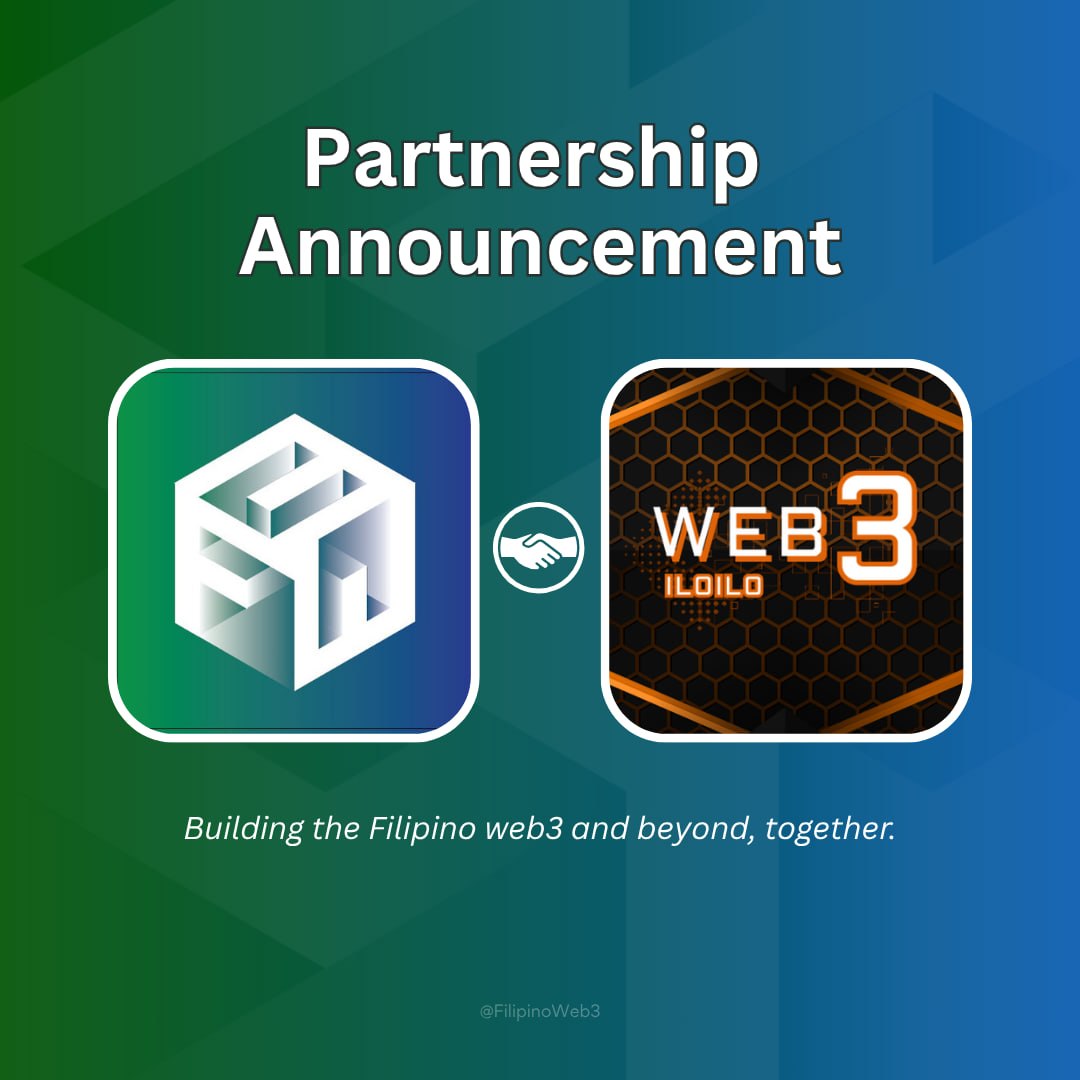 filipinoweb3's tweet photo. We’ve officially teamed up with @Web3iloiloPH  for a long-term partnership aimed at building a sustainable, future-ready tech ecosystem for the Ilonggo community. https://t.co/Ut8RSoWaq4