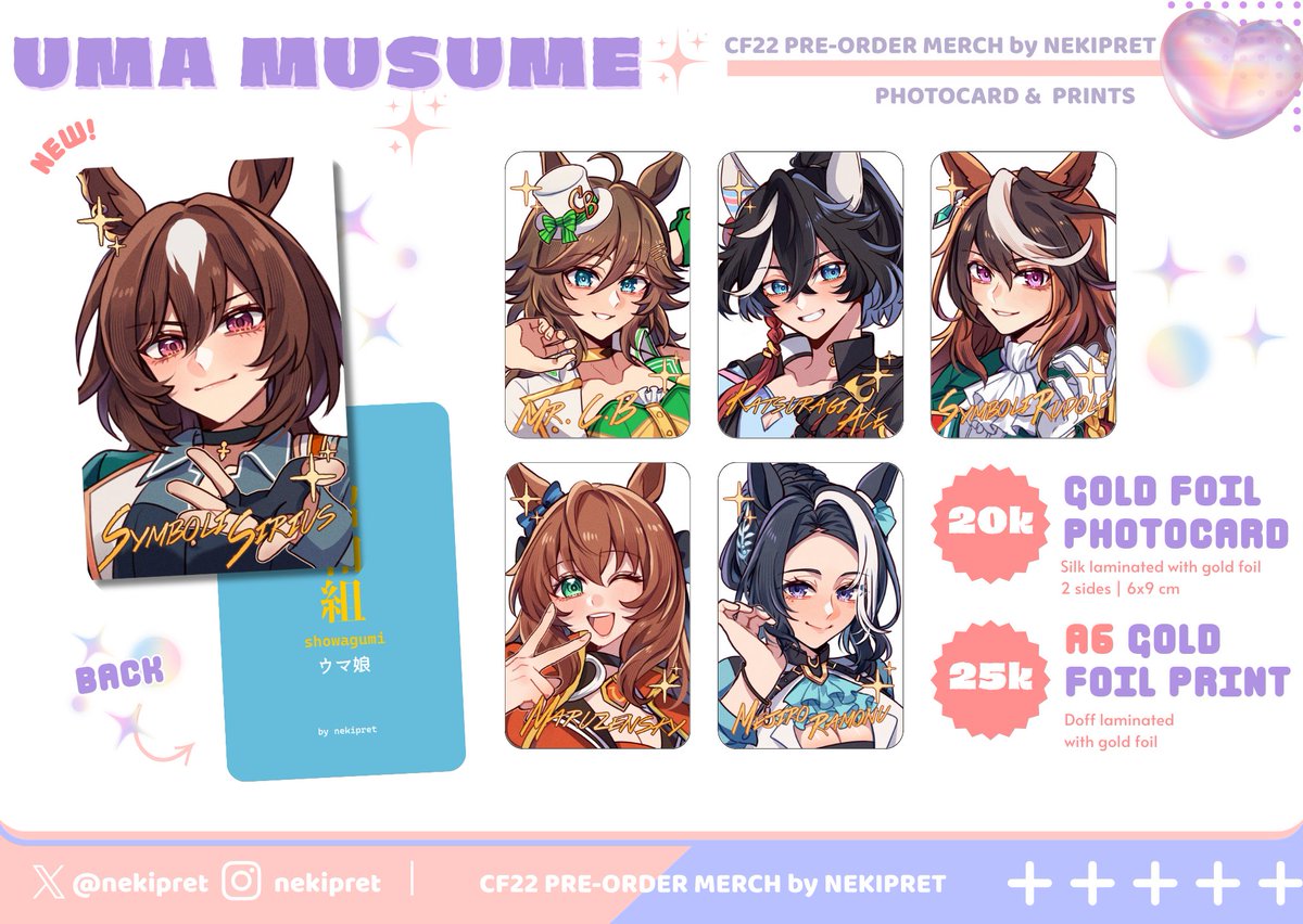 Nekipret 🧲 COMIPARA6 G16-17 & CF22 tweet media