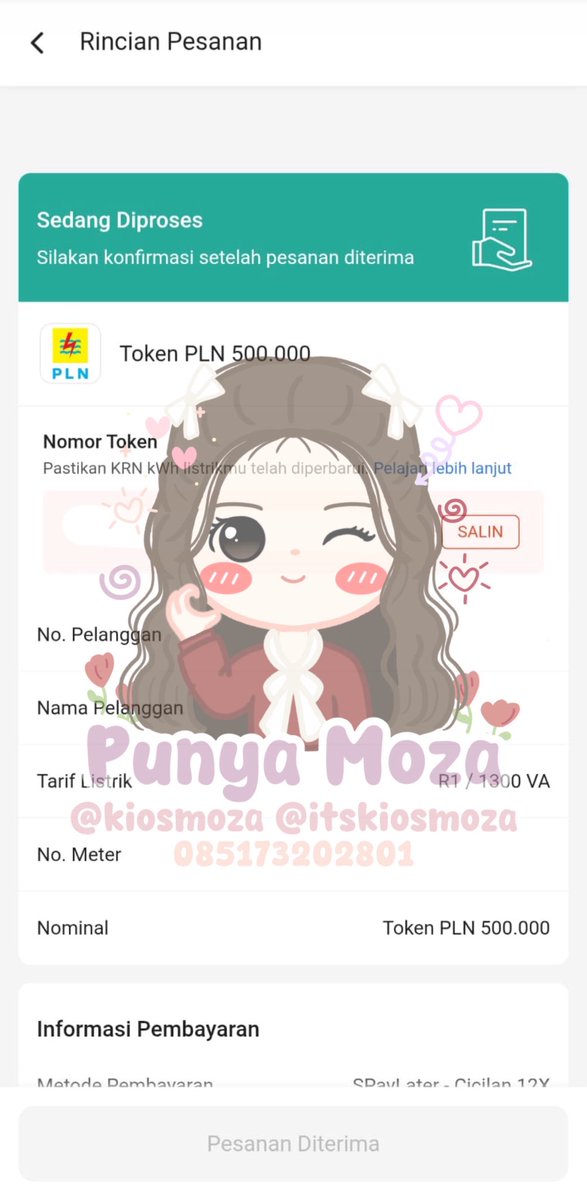 Moza || Backup Akun 1300+ testi Gestun tweet media