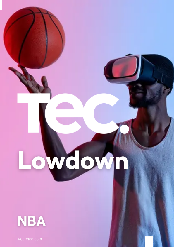 tecagency's tweet photo. In this month’s #TECLowdown, we dive into the technology infrastructure of the @NBA, the partnerships driving the league’s innovative data approach and how the insights captured are being used to elevate the #broadcast experience: https://t.co/DJrnhyjYM0 

#NBA #Basketball https://t.co/DvfowfCgYp
