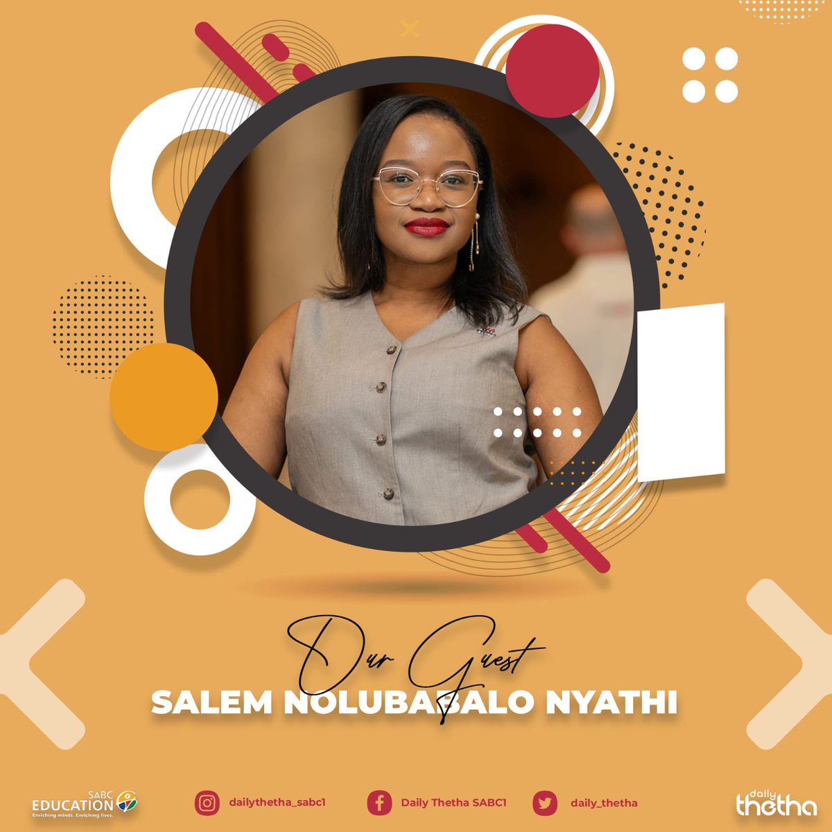 Official Daily Thetha SABC 1 tweet media