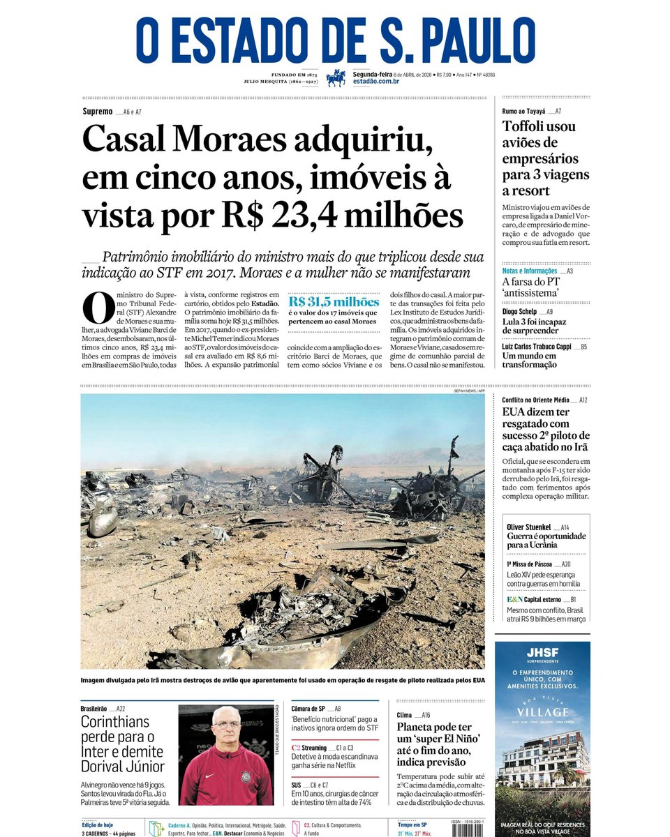 Estadão 🗞️ tweet media