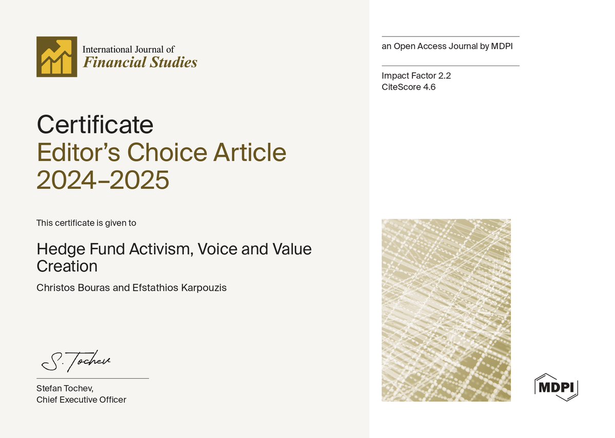 International Journal of Financial Studies tweet media