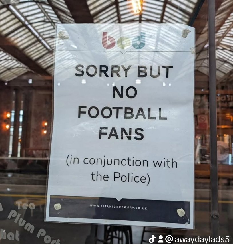 awaydayladsfs's tweet image. bank holiday Monday fixtures are always a good un.
remember your football fans and they can treat however they want but only because you accept it 👊 

where we all off today then?

#awaydays #bankholiday #discrimination #cattle #sheep