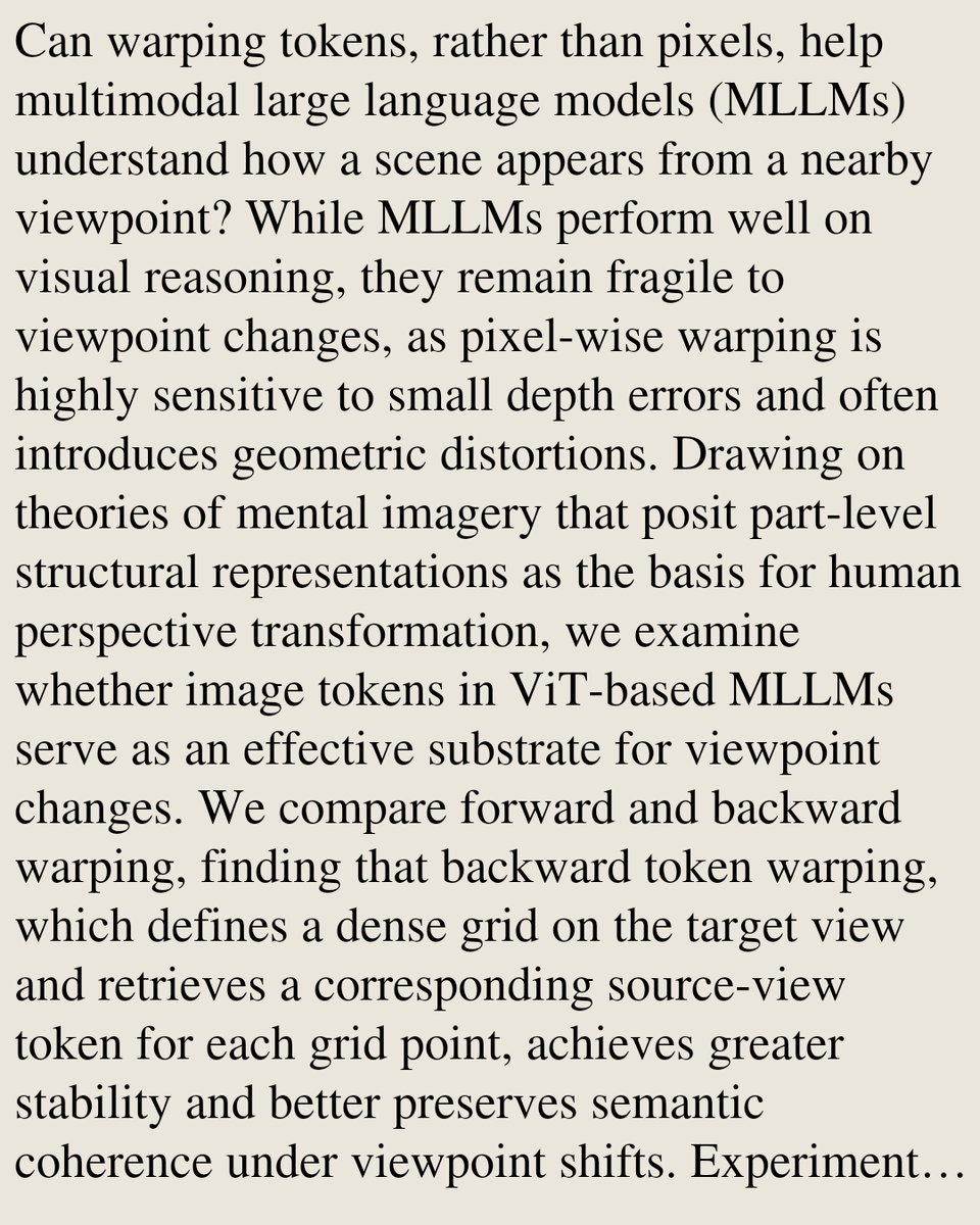 Computer Vision and Pattern Recognition Papers tweet media
