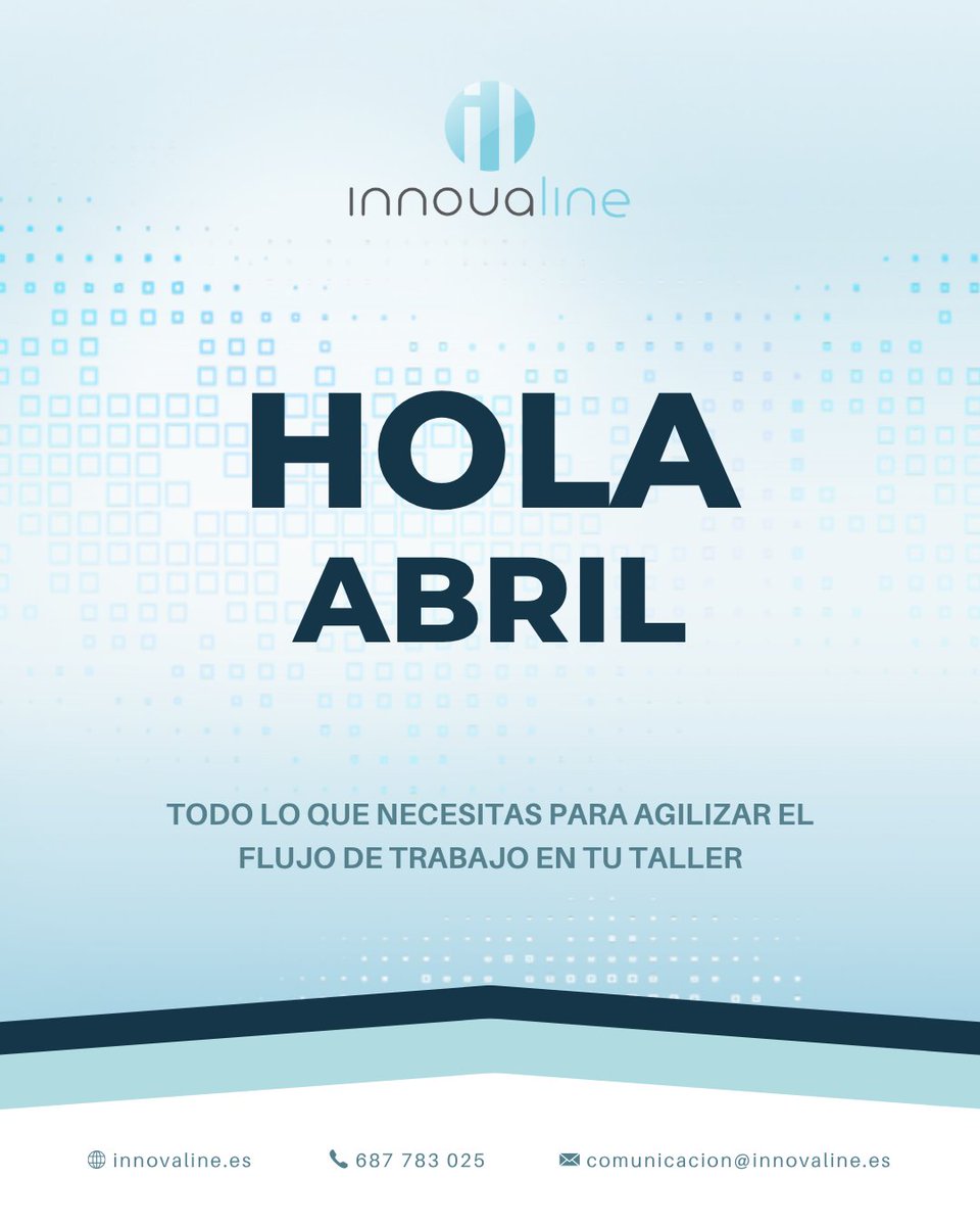 Innovaline's tweet photo. 🔧✨ Abril trae nuevas oportunidades para tu taller.

En Innovaline tienes todo para optimizar tu trabajo: tecnología, maquinaria y soluciones profesionales.

🌐 https://t.co/NuSDGpQ3AK
📩 comunicacion@innovaline.es

#HolaAbril #Innovaline #JoyeríaProfesional https://t.co/IMWaDZkyM1