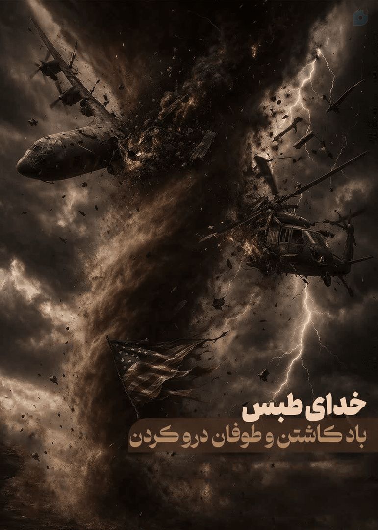 alamdarsabr's tweet photo. @DeptofWar A familiar incident for Iran and America:  
The downing of two aggressor American Black Hawk helicopters and a C130 transport aircraft recalls the Tabas incident for DeltaForce troops.
#EpicFail https://t.co/lJjP5aY0zK