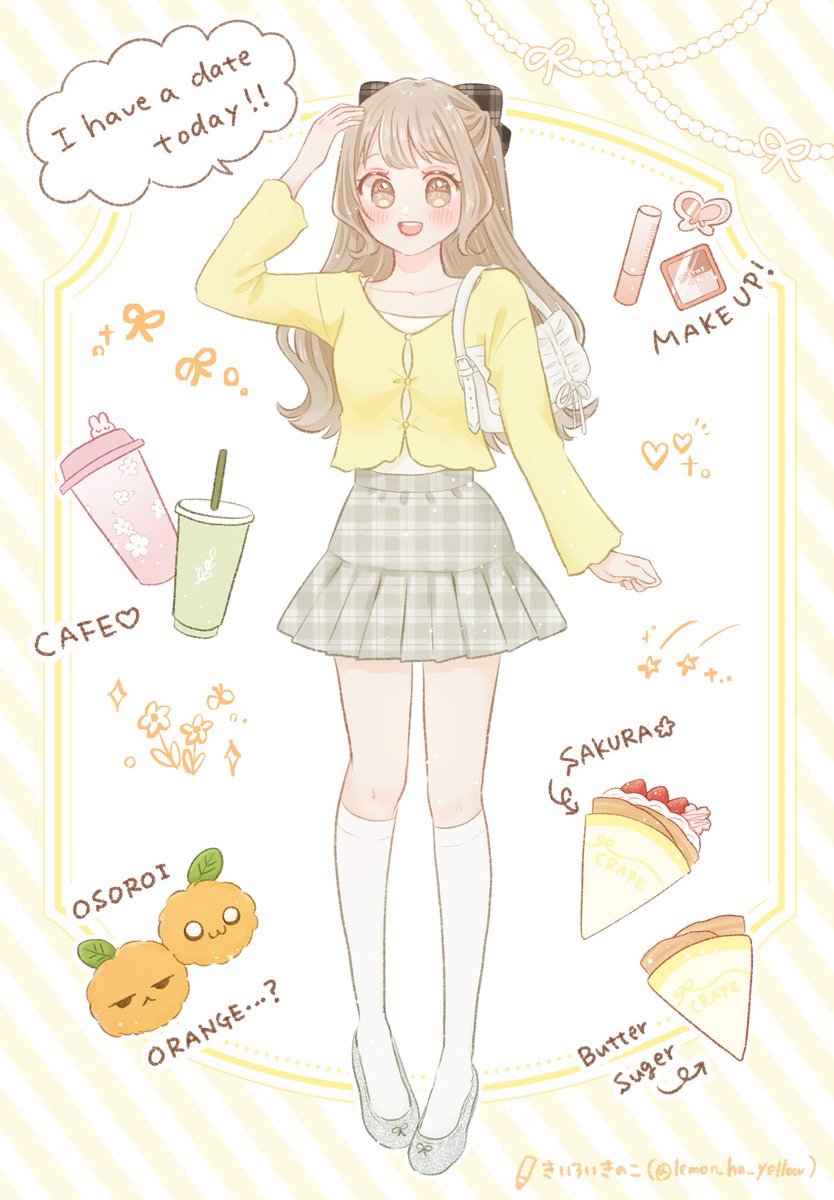 きいろいきのこ🌼skeb始めました tweet media