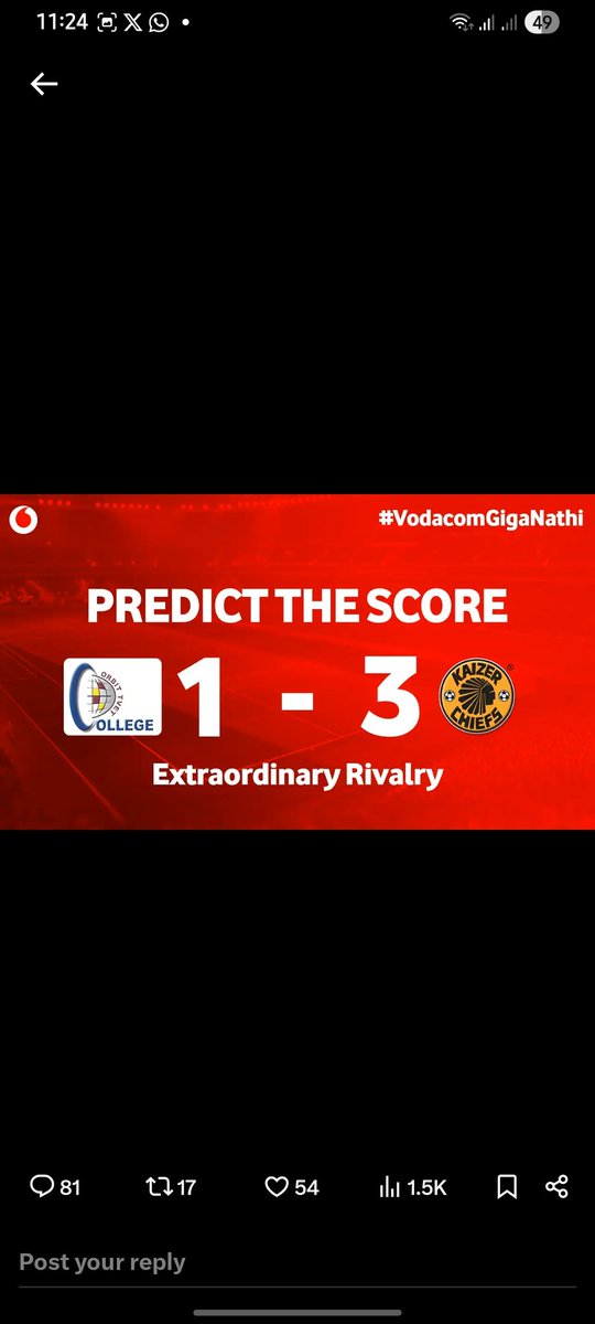 Prince12Banele's tweet photo. @KaizerChiefs @jet_fashion @Vodacom https://t.co/g1M19Vf2Jd