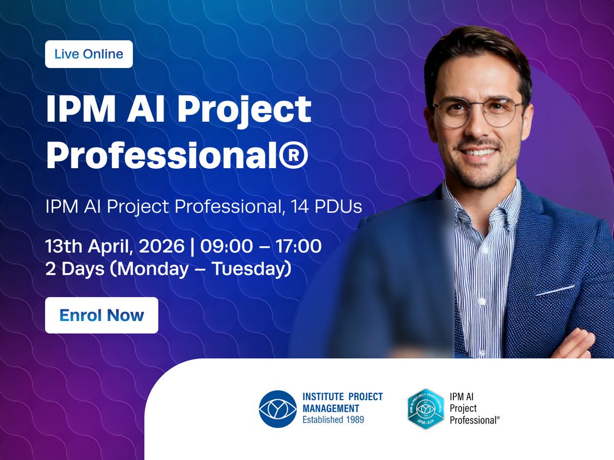 Institute of Project Management tweet media