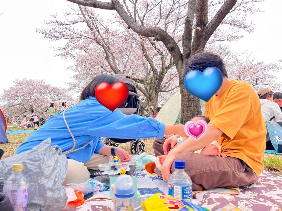 mituami_mi's tweet image. 昨日は昭和記念公園で相方の友人家族とお花見🌸

相方が中々いい仕事をしてくれた写真♡
友人家族の一コマ📷
これは素敵な家族写真ね！見ててほっこり♡

#花見🌸
#家族写真
#ProMax