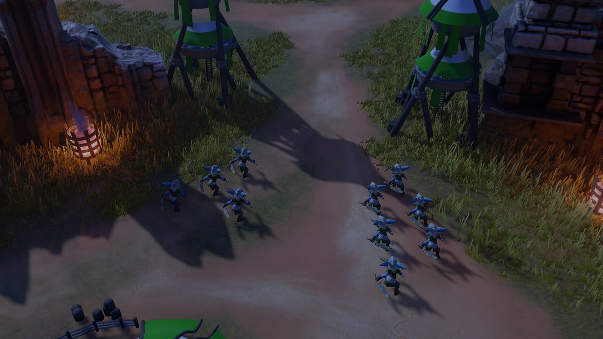 TinyhagGames's tweet image. New biome in the works! 

#RTS #indiegames #strategygame