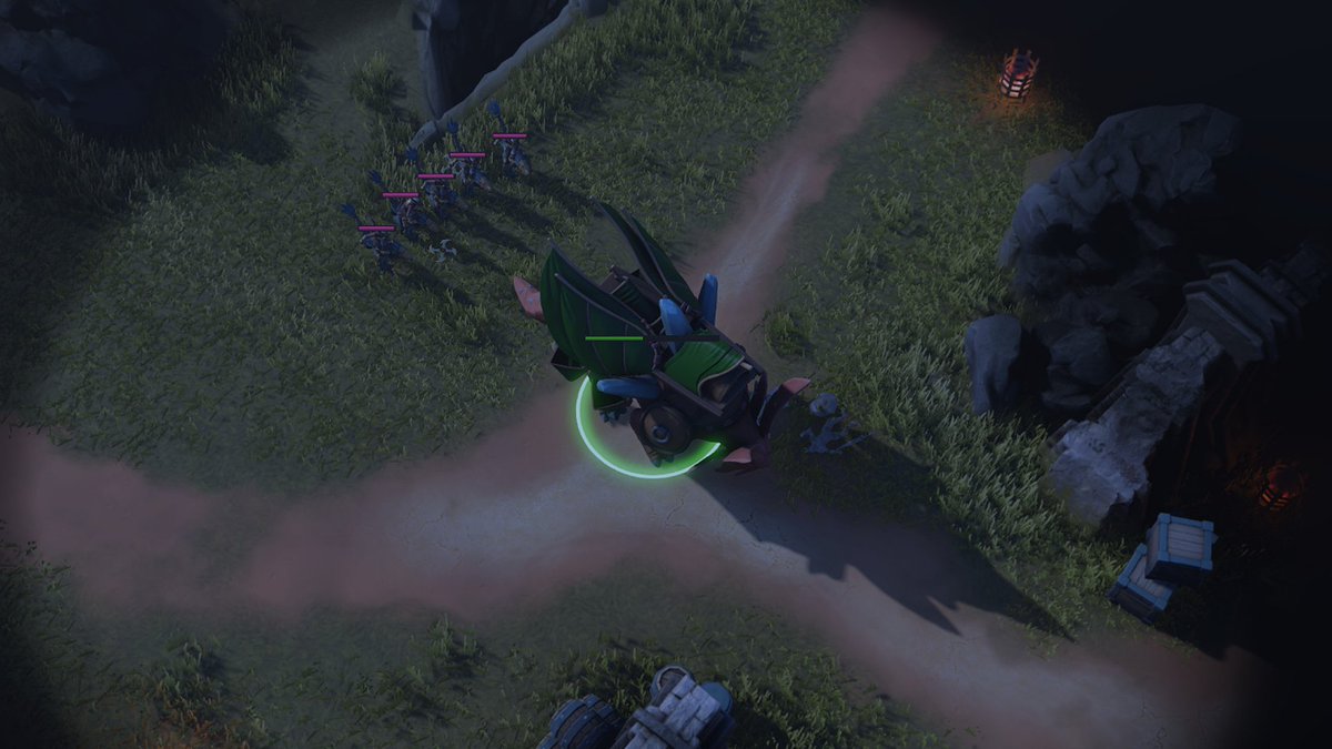 TinyhagGames's tweet image. New biome in the works! 

#RTS #indiegames #strategygame