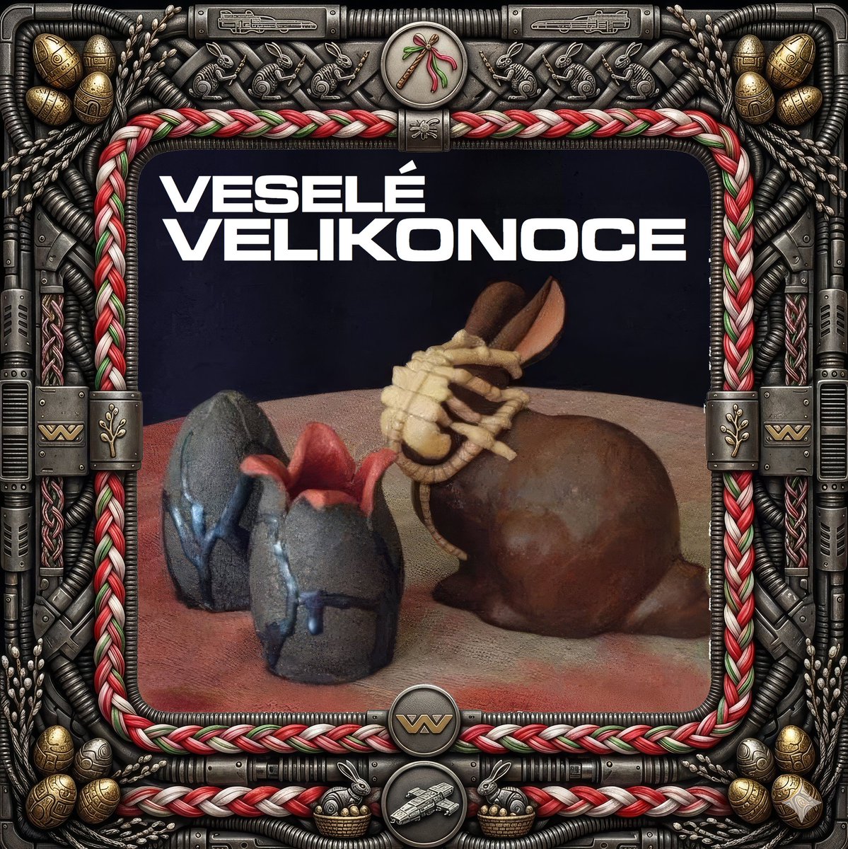 beerbossa's tweet image. 🐤 🐰 🐥 🦋 🥚 Ne všechna vajíčka jsou zdravá a bezpečná. Veselé velikonoce přeje Weyland-Yutani Corporation! 🫡😁
#vesele #velikonoce #easter #alien #facehugger #weyland