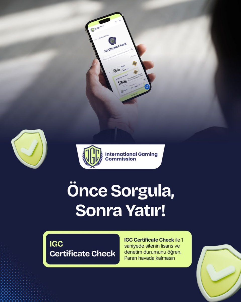 igcommissiontr's tweet photo. Yatırım yapmadan önce 1 dakika ayırmak,
sonrasında yaşayacağın sorunu tamamen değiştirebilir.

IGC Certificate Check ile platformun durumunu saniyeler içinde öğren.

🛡 Risk almadan hareket et.

Giriş Yap Hemen Check Et

#igcommission #igaming #trust #şikayet #casino https://t.co/Ye4HTYspNZ