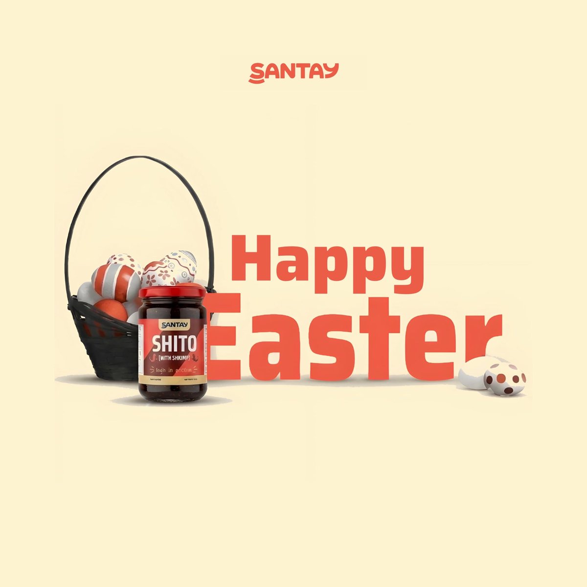 EatSantay's tweet photo. Happy Easter to our supportive Christian community!

#SantayShito #HappyEaster https://t.co/AL06FvO84e