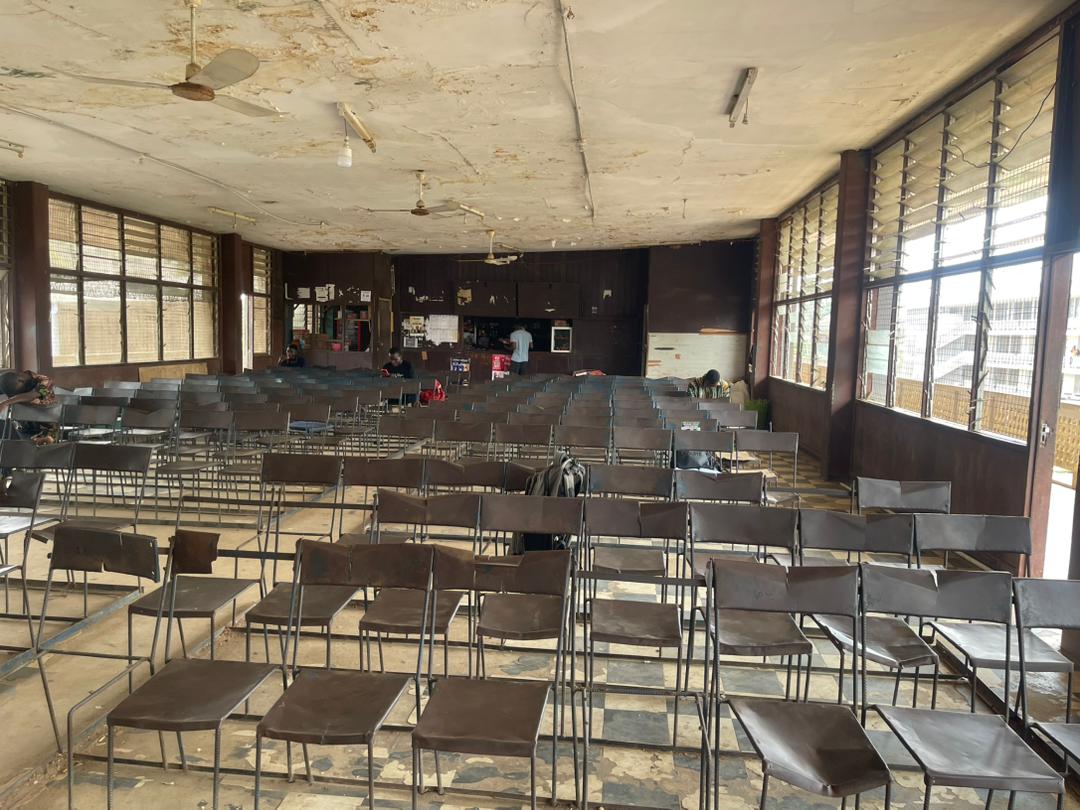 AwolowoHallOAU's tweet photo. Day 1 of looking for sponsors for the renovation of Obafemi Awolowo Hall Viewing Centre https://t.co/MO186YRBjb