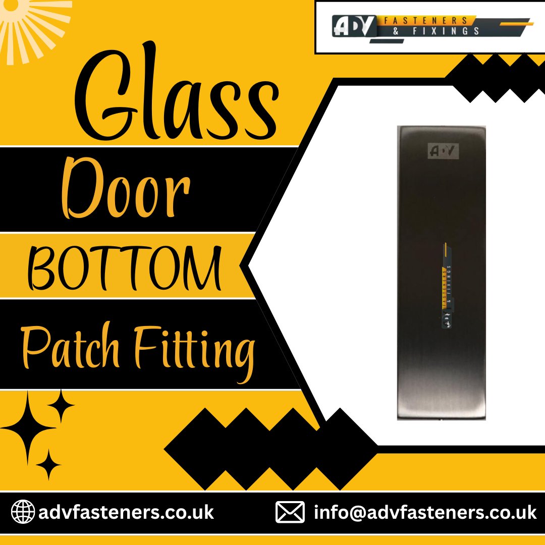 advfasteners_'s tweet photo. 👉Durable Glass Door Bottom Patch Fitting offers strong support smooth pivot motion and sleek modern finish for commercial and residential entrances ensuring reliable performance!
#GlassDoor #PatchFitting #DoorHardware #ModernEntrance
👉Website: https://t.co/TUYlYQdiwE https://t.co/AuaW6mmujF