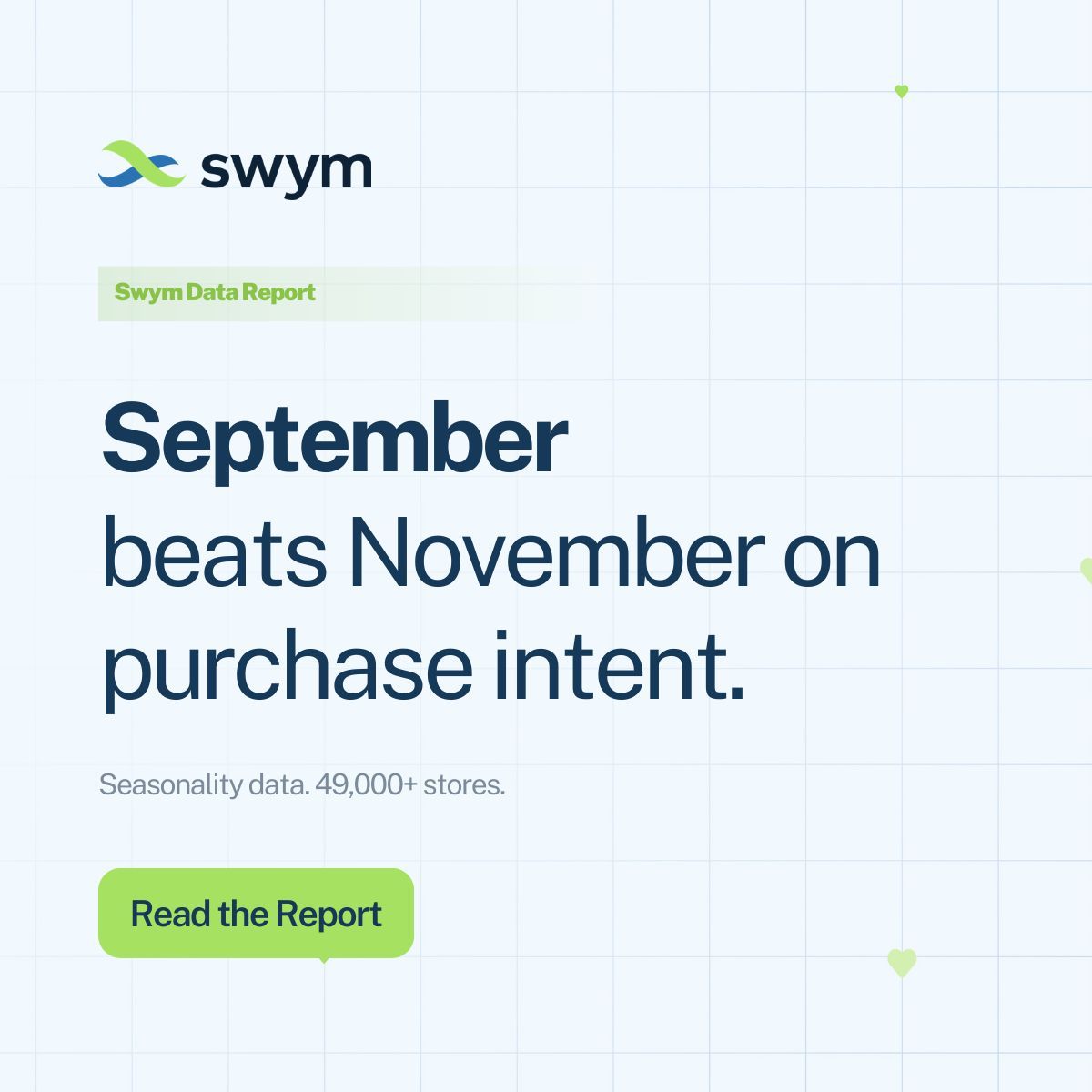 getswym's tweet image. For many industries, shopper intent is higher in September than November.

Brands that capture intent in September convert it in Q4. Those that wait compete on price.

Seasonality data from 49,000+ stores: buff.ly/DyhMCnb

#ecommerce #blackfriday