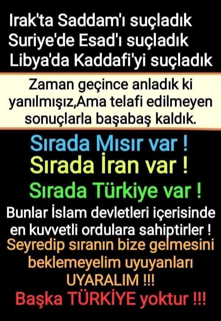 Uyanalım lütfen.