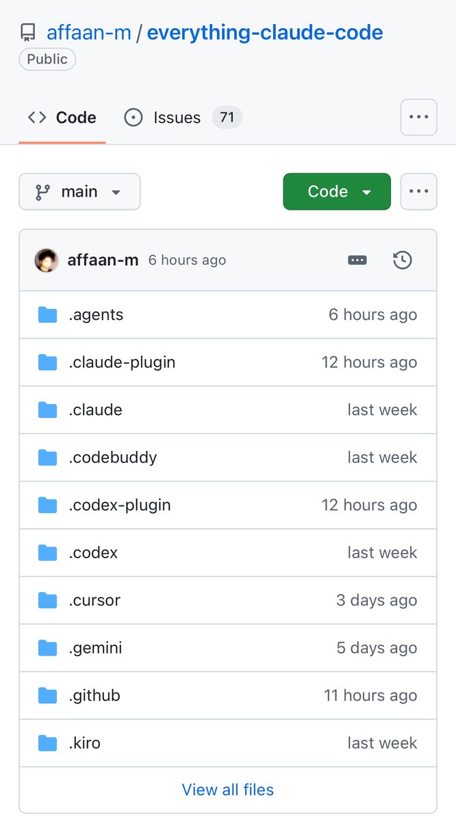Someone just open sourced the most complete Claude Code setup ever built.

27 agents. 64 skills. 33 commands. Free.

This single repo replaces weeks of setup.

Here’s everything inside:
→ 27 agents: planning, code review, build fixes..
→ 64 skills: TDD, token optimization…
→