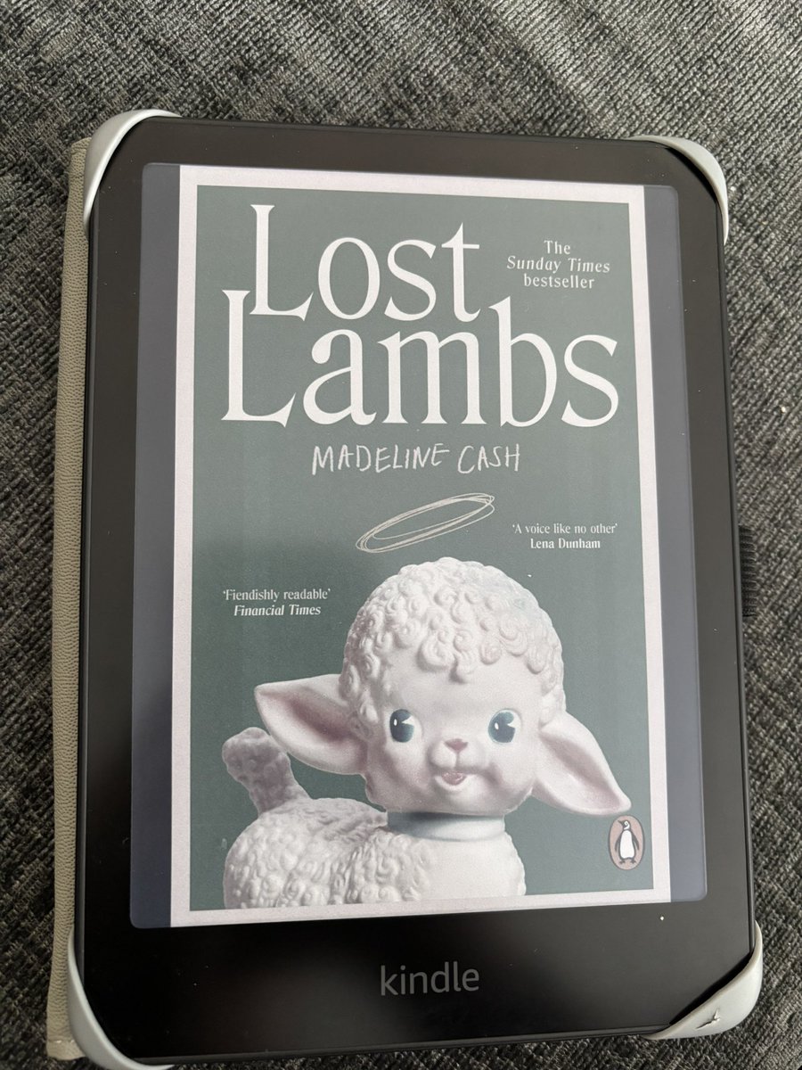 _gemmasaurus's tweet photo. Book 25 of 2026, Lost Lambs by Madeline Cash 📚 https://t.co/sqM0BVytAJ