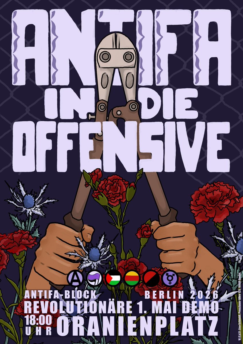 Revolutionärer 1. Mai Berlin tweet media