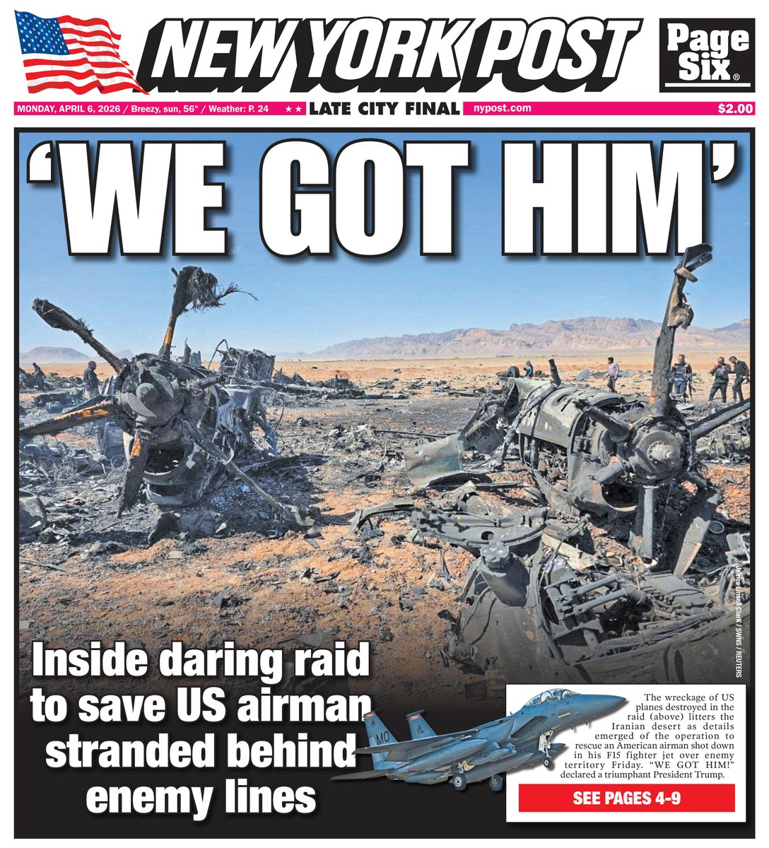 New York Post tweet media