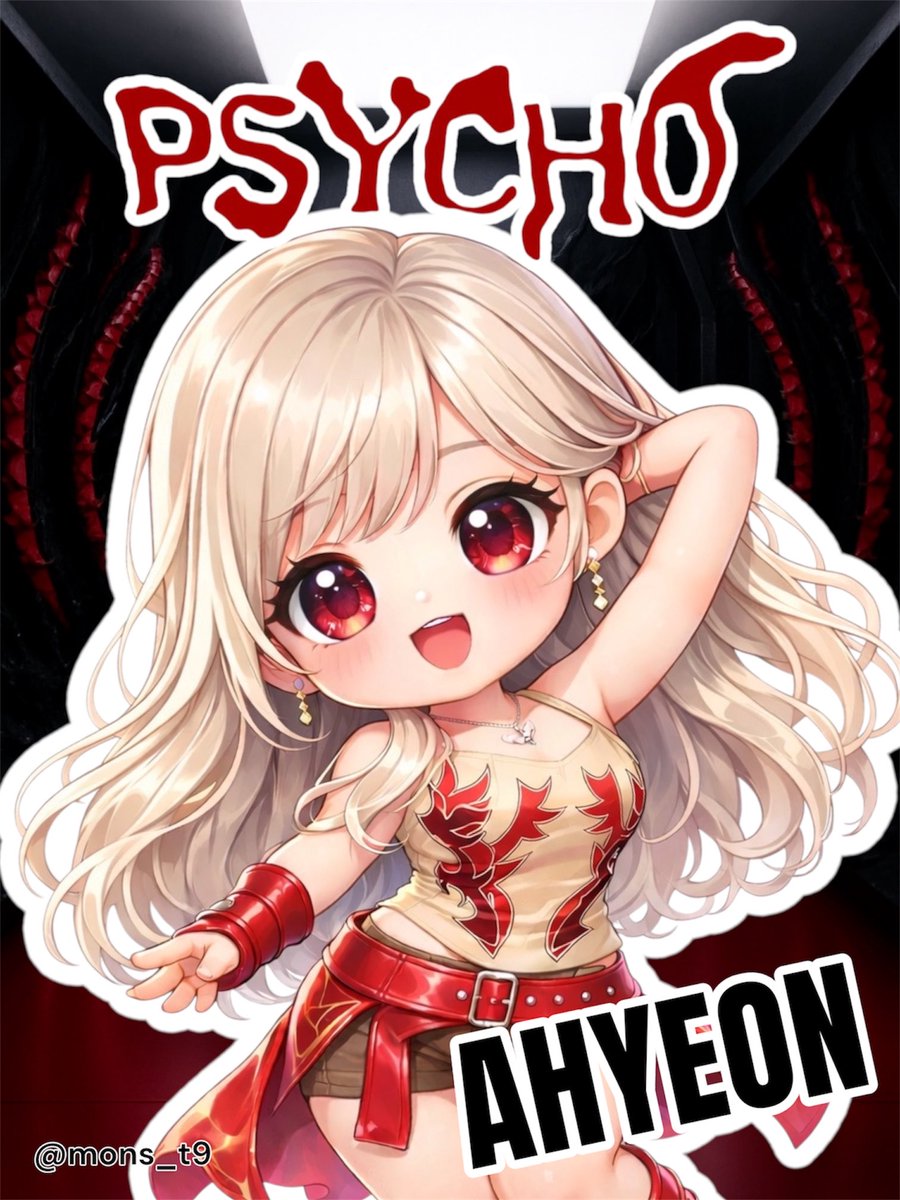 PSYCHO💋AHYEON🦋ver2 #BABYMONSTER #AHYEON #아현 #アヒョン