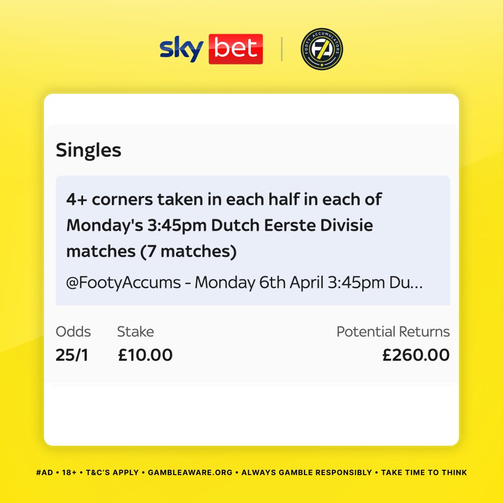 Footy Accumulators tweet media