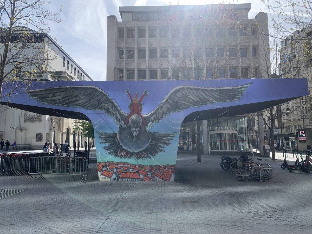 Stef75009's tweet photo. #streetart #bruxelles https://t.co/XBcJfci81b