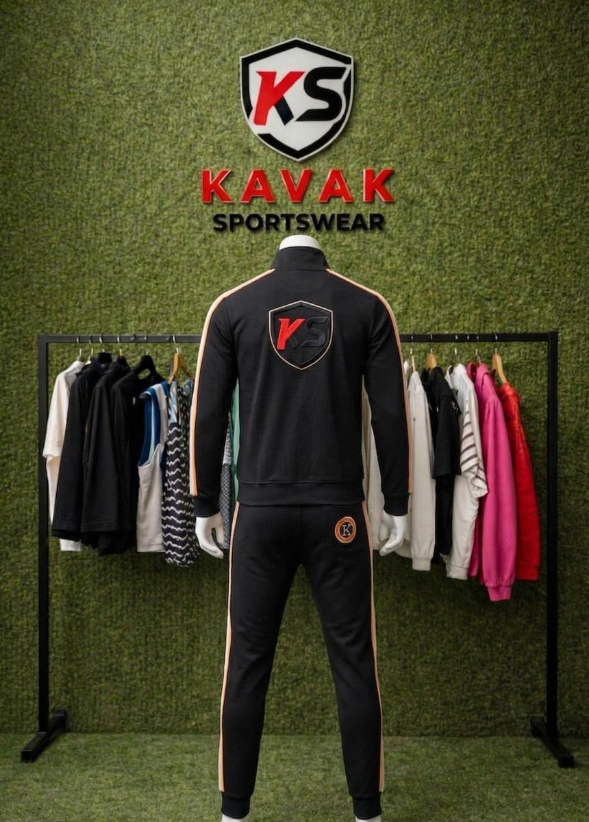 kavaksportswear's tweet image. Kavak Sportswear Black Stripe Tracksuit

This premium black tracksuit features sleek contrast stripes that add a sharp and modern athletic edge.
#KavakSportswear #BlackTracksuit #MensStyle
#GymWear #Sportswear #StreetStyle
#FitnessOutfit #JoggerSet #ActiveLook