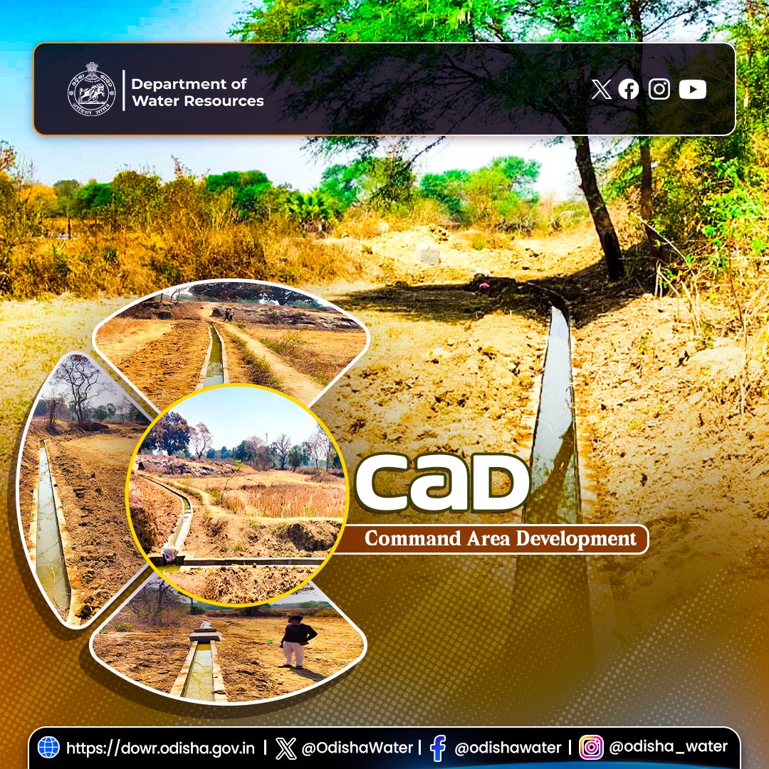 OdishaWater's tweet image. Construction of #FieldChannel at Karlabahali under Dangarpada MI Command in Muribahal Block, #BolangirDistrict. 439 m RCC lining and 17 hydraulic structures constructed to facilitate irrigation to 17.38 ha of agricultural land. Executed by Dangarbudha #PaniPanchayat under the