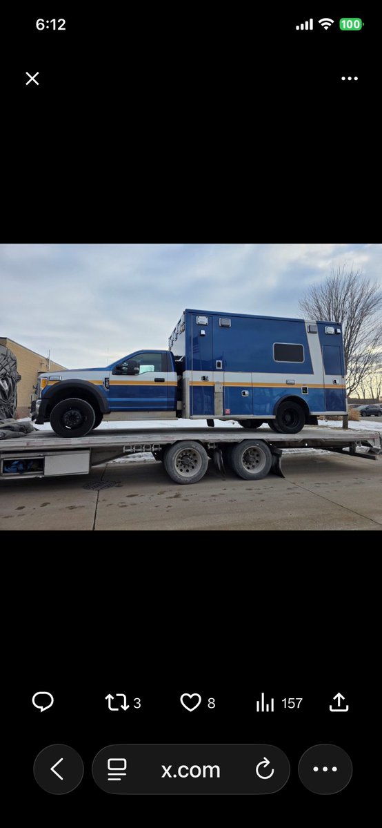 US Ambulances for Ukraine NFP tweet media