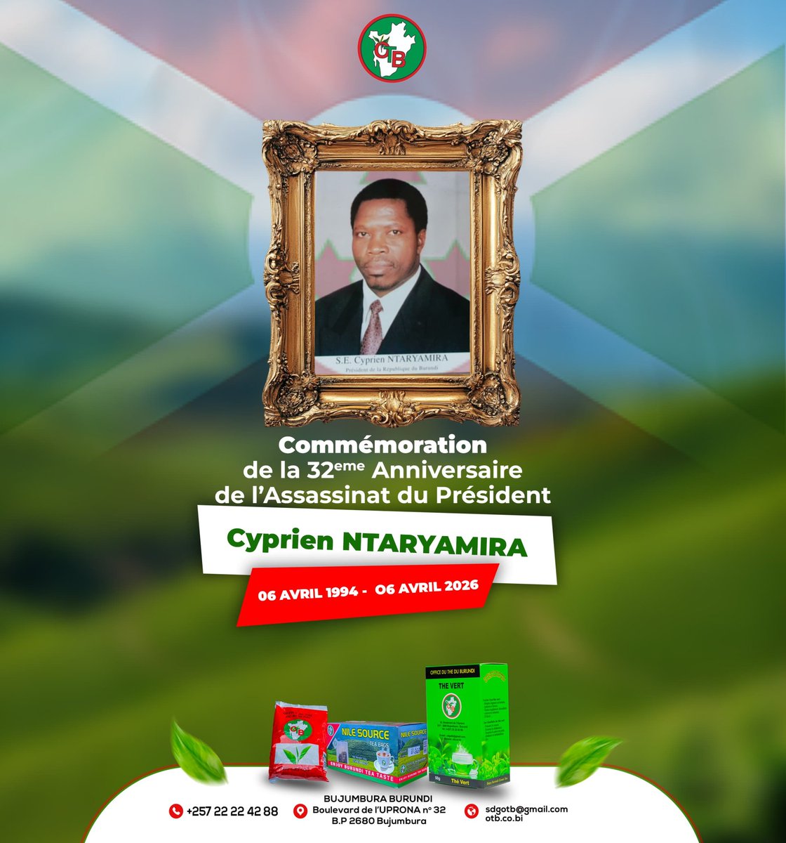 Office du Thé du Burundi tweet media