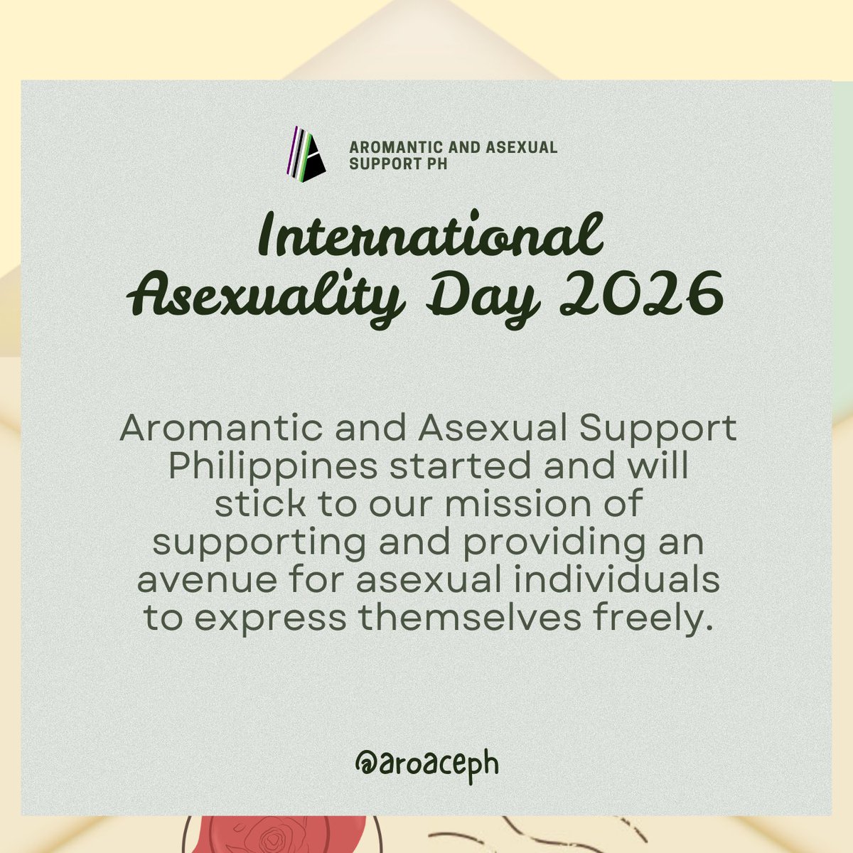 Aromantic and Asexual Support PH tweet media
