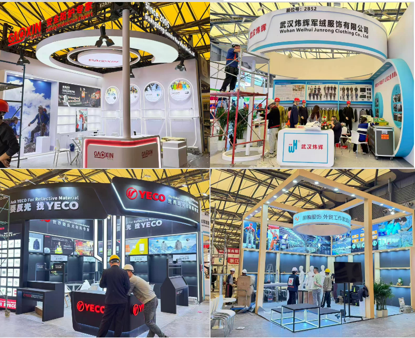 CIOSH Stand Builder | Labor Protection Exhibition Shanghai booth design setup丨YOHOEXPO  
Creative stall design fabrication: grant.y@yoho-expo.net  
China stand builder: yoho-expo.net