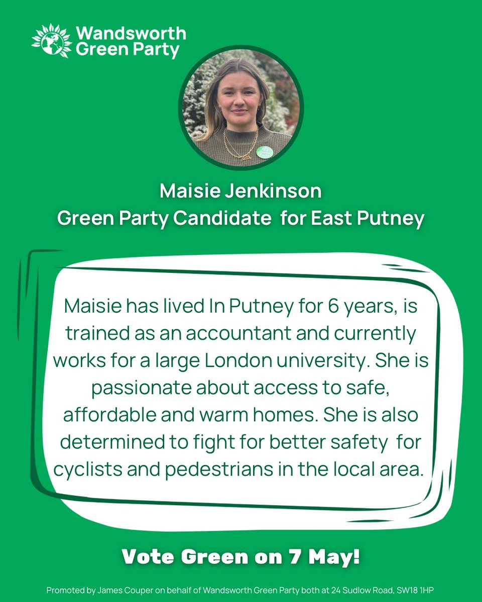 Wandsworth Green Party tweet media