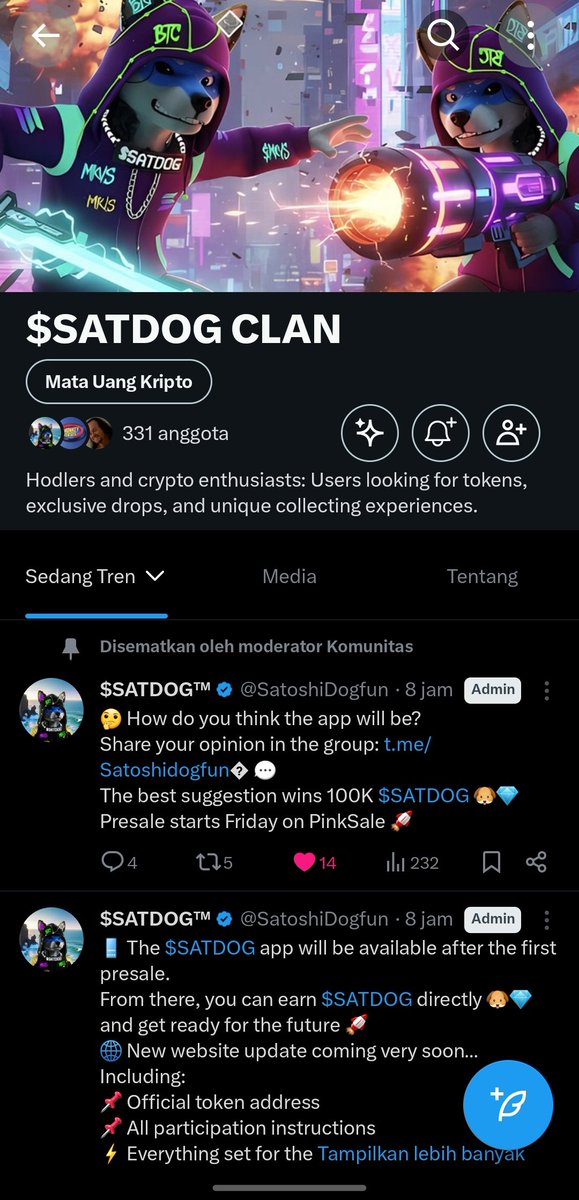 K4shi_Web3's tweet photo. @SatoshiDogfun It all starts with a dream, and I believe I can achieve it with $SATDOG 🐶🔥

Thanks verry much legends @SatoshiDogfun 🙌 https://t.co/3dbnazGJzb