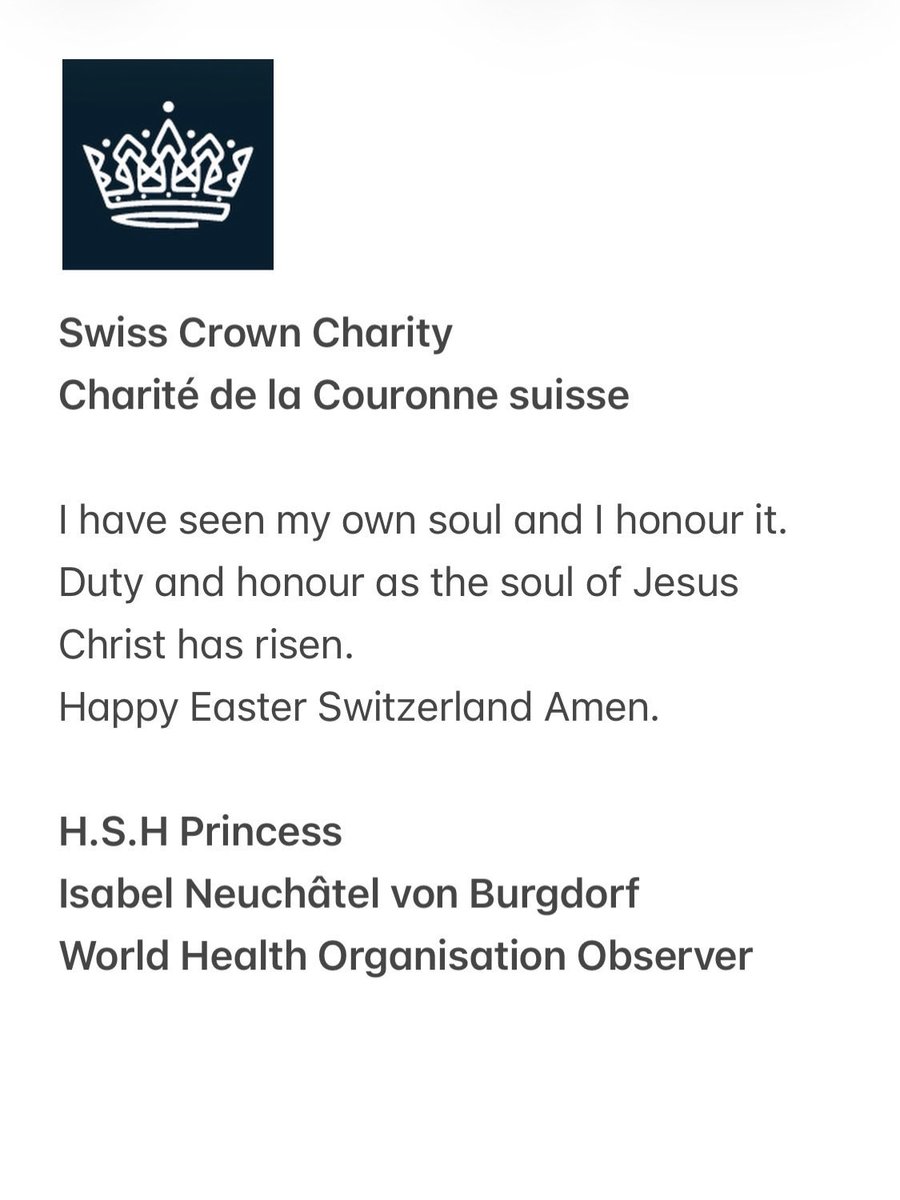 Government Kingdom of Switzerland⛨ tweet media