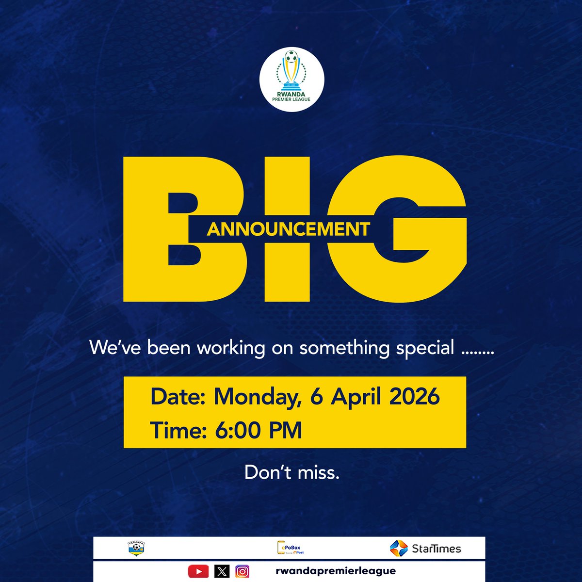 Rwanda Premier League tweet media