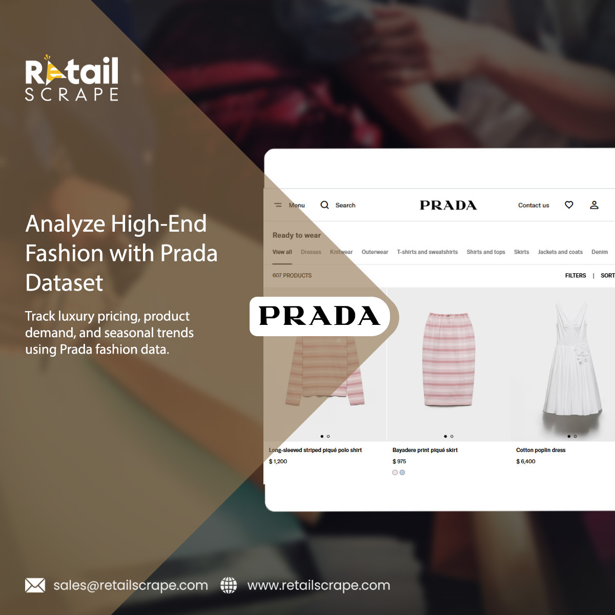 Retail scrape tweet media