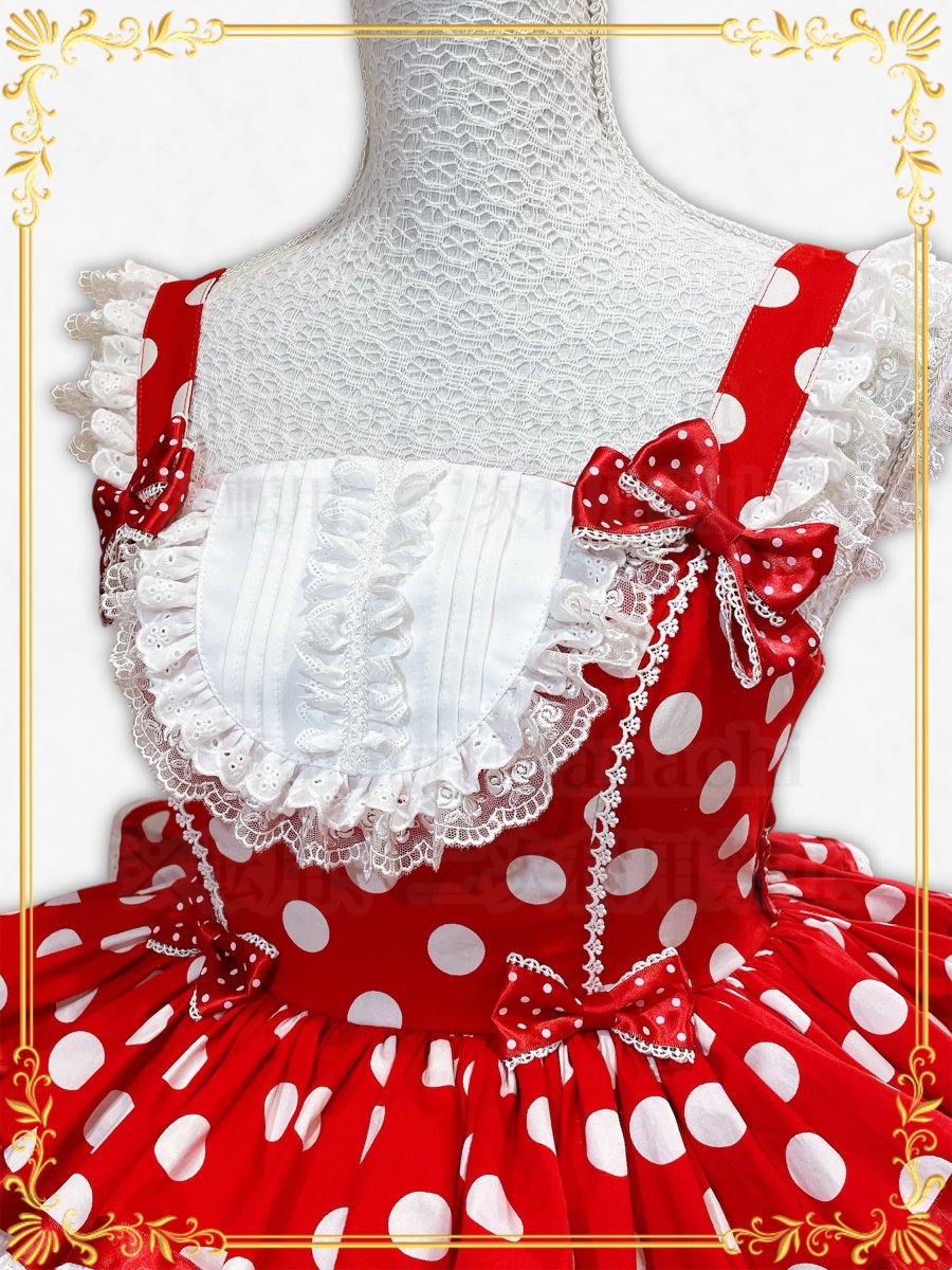 primagi_world's tweet photo. ♡.*･ﾟ┈┈┈┈┈┈┈┈┈┈┈ﾟ･*.♡

ドットスカラップフリルJSK ❁⃘ ロリィタ

Minneにて販売中です꒰᧔🍓᧓꒱
https://t.co/QryBG2O37A

 #ロリィタファッション 
 #ハンドメイド

♡.*･ﾟ┈┈┈┈┈┈┈┈┈┈┈ﾟ･*.♡ https://t.co/LoxfL4n6xy