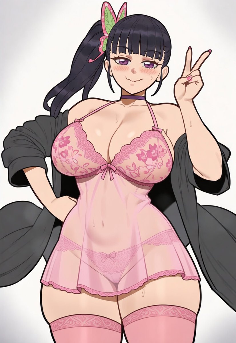 MaxArtDesign4's tweet photo. Kanao Tsuyuri | Kimetsu no Yaiba 
SFW https://t.co/ZG1tGQm5fR