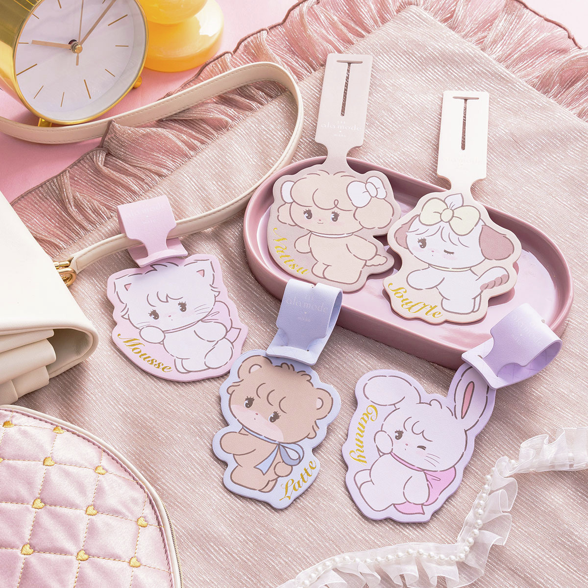 ⠀ 新商品 ୨ৎ ⊹ ࣪ ˖ #Lilalamode ダイカットラゲッジタグ(全5種