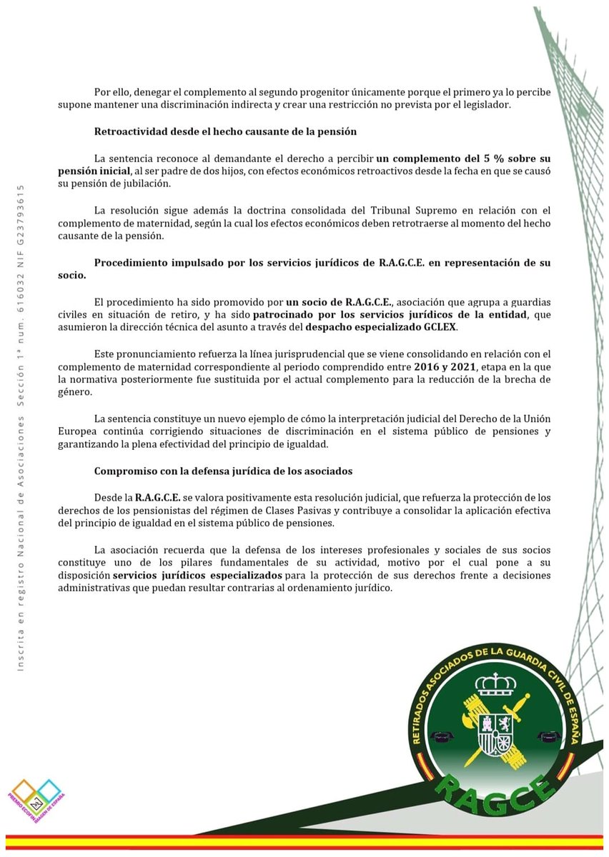 Retirados Asociados Guardia Civil de España 🇪🇸 tweet media