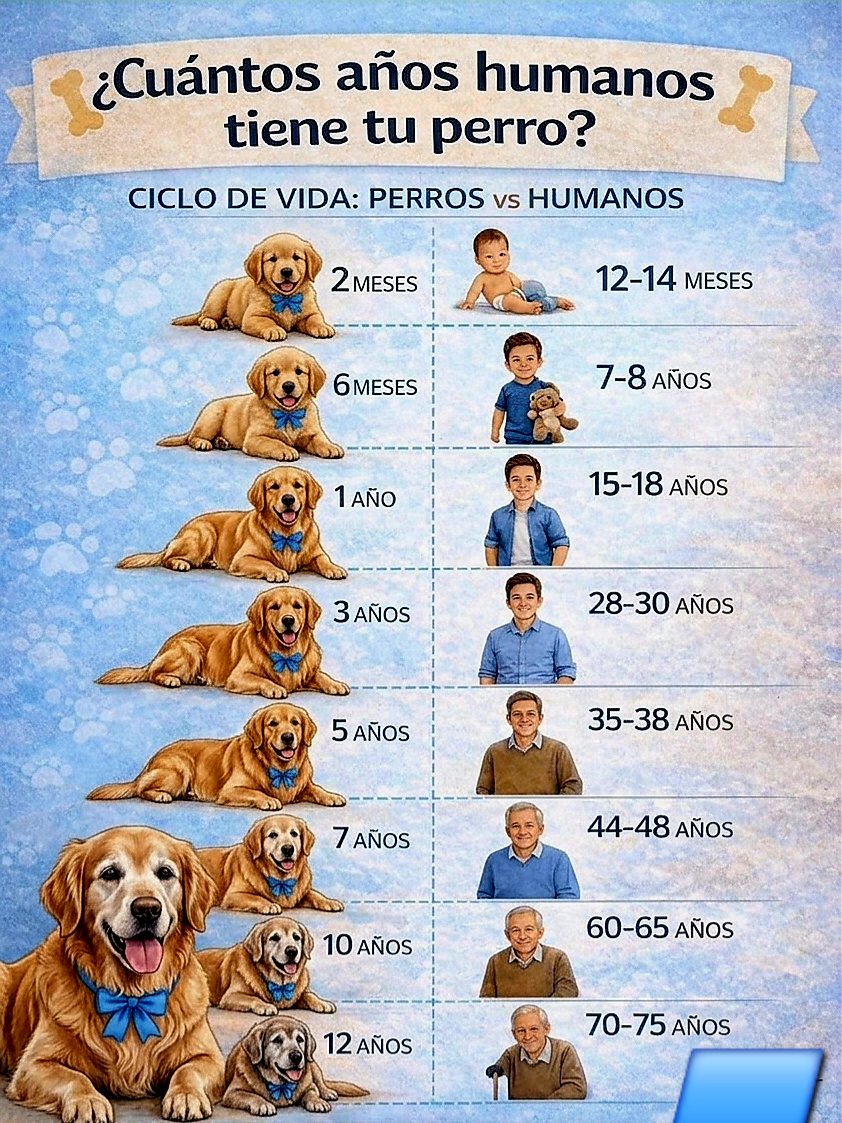 emisoranuevitas's tweet photo. 🐶 Los perros envejecen mucho más rápido que nosotros, especialmente en sus primeros años de vida. 
​🐕 Por eso, el mensaje es claro: cada momento cuenta. Aprovecha y comparte tiempo de calidad con tu compañero peludo, porque su vida es corta pero llena de amor. https://t.co/2vv305IYe3